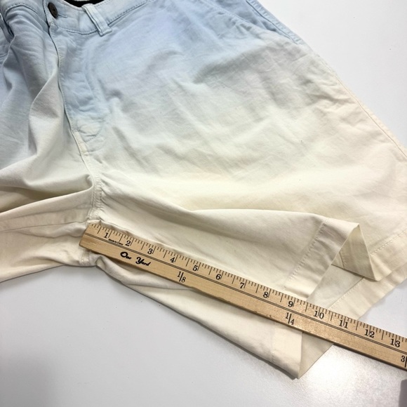 Foundry Men’s Sz 46 Shorts 9.5” Comfort Stretch Big & Tall Sky Blue 2 Tone Ombré - Picture 7 of 9